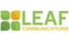 LEAF Communications sponsor logo